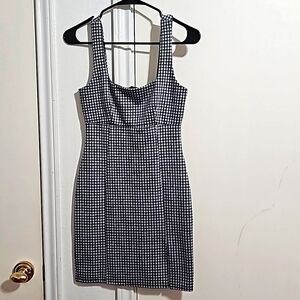 Houndstooth Dress